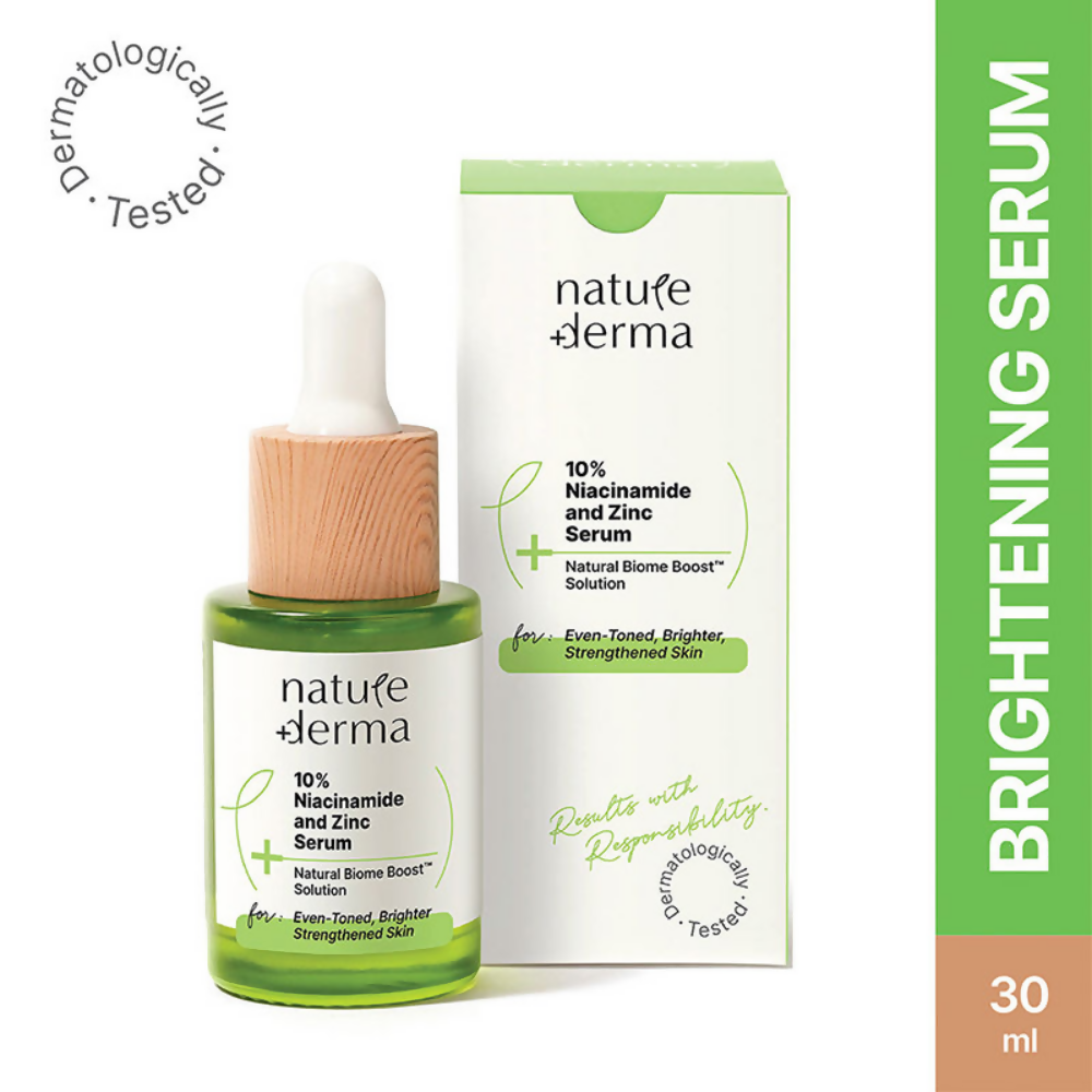 Nature Derma 10% Niacinamide & Zinc Serum | Swadesiicart