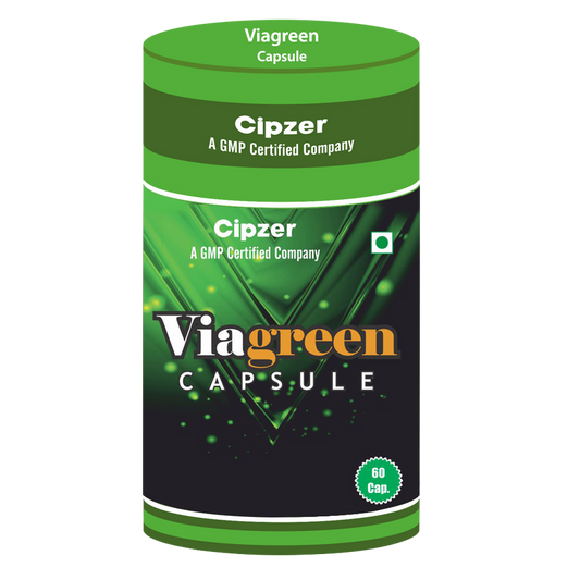 Cipzer Via Green Capsules - Cipzer Herbals
