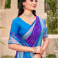 Anaita Violet Silk Saree With Blouse Piece