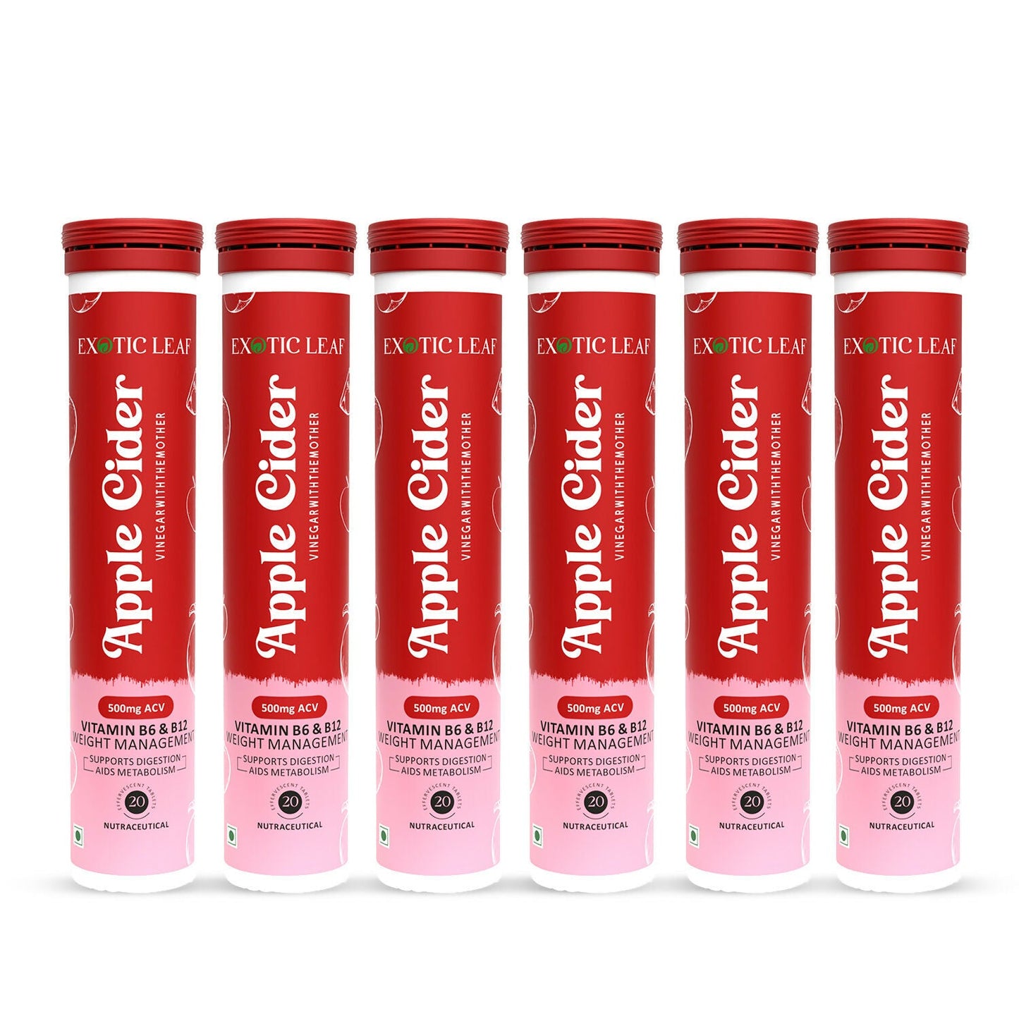Exotic Leaf Apple Cider Vinegar Tablets - Swadesiicart