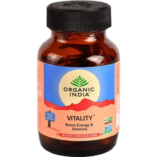 Organic India Vitality Capsules | Swadesiicart