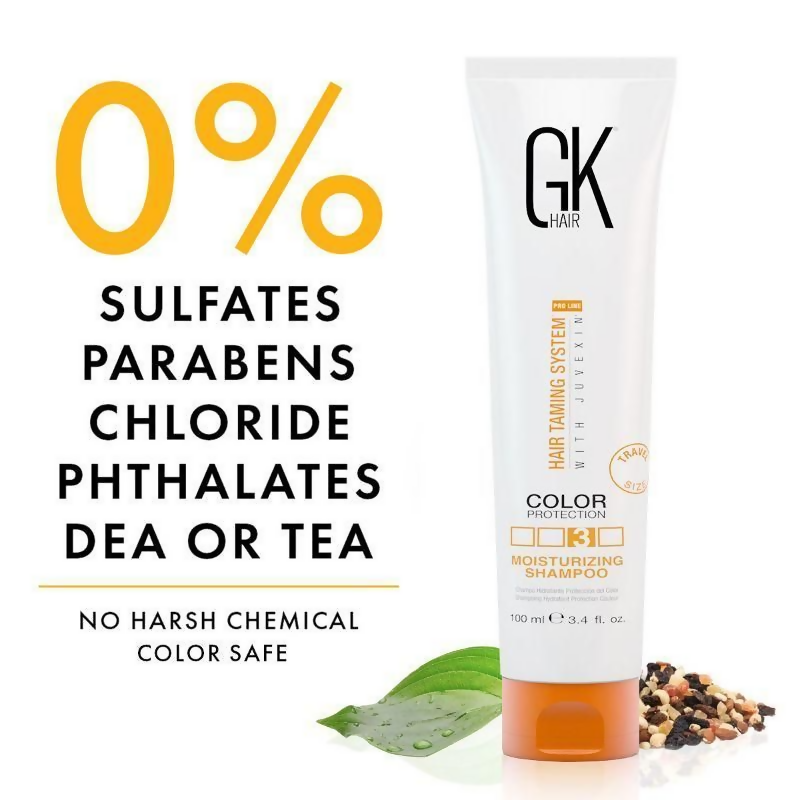 GK Hair Moisturizing Color Protection Shampoo, Travel Size | Swadesiicart