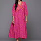 Ahalyaa Women's Traditional wear Lehnga Choli - Pink | Swadesiicart
