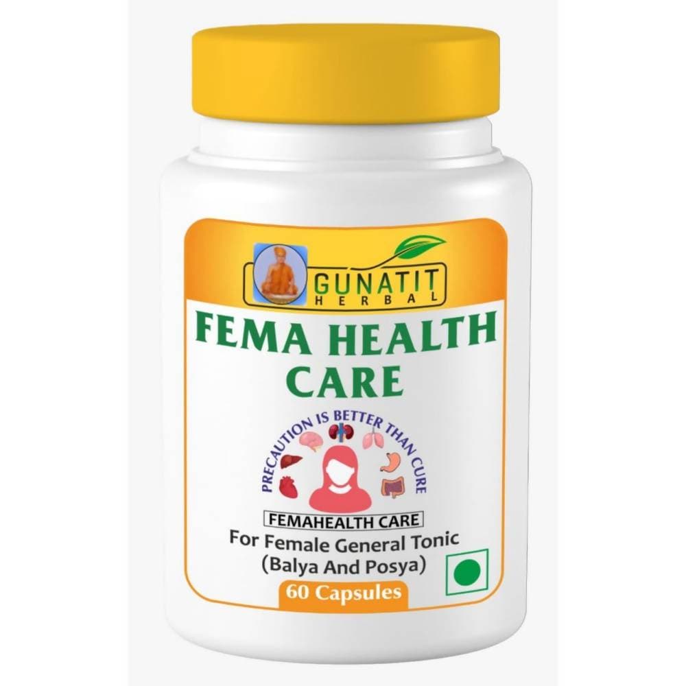 Gunatit Herbal Combo Of Genswell + Fema Healthcare + Gunabit Capsules | Swadesiicart