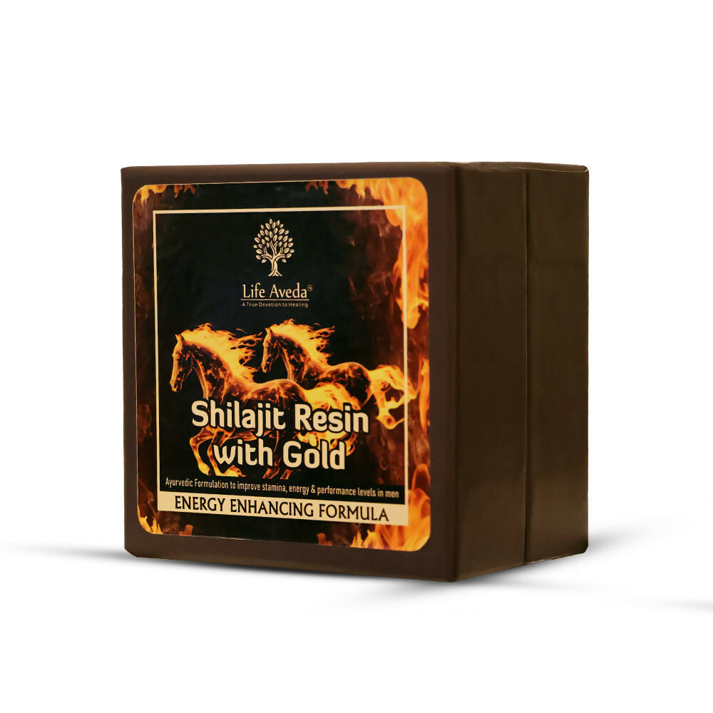 Life Aveda SJ Resin with Gold - Swadesiicart