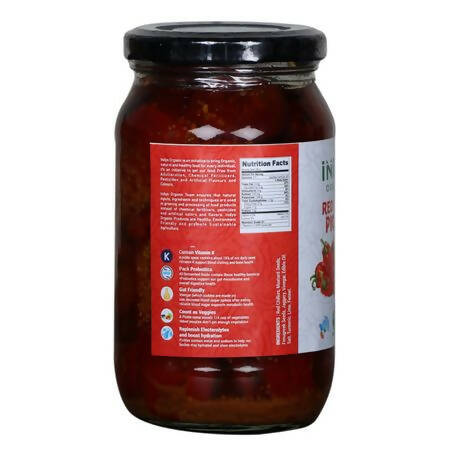 Indyo Organics Red Chilli Pickle - Swadesiicart