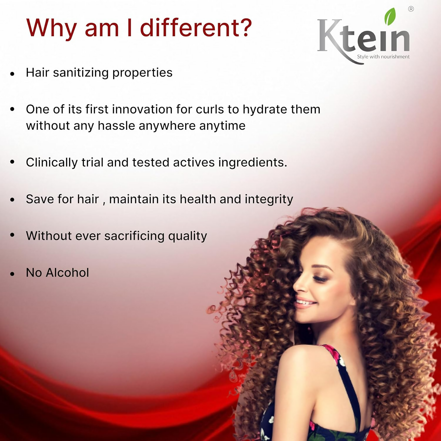 Ktein Natural 100% Plant Based Hair Detox Dry Shampoo - Swadesiicart