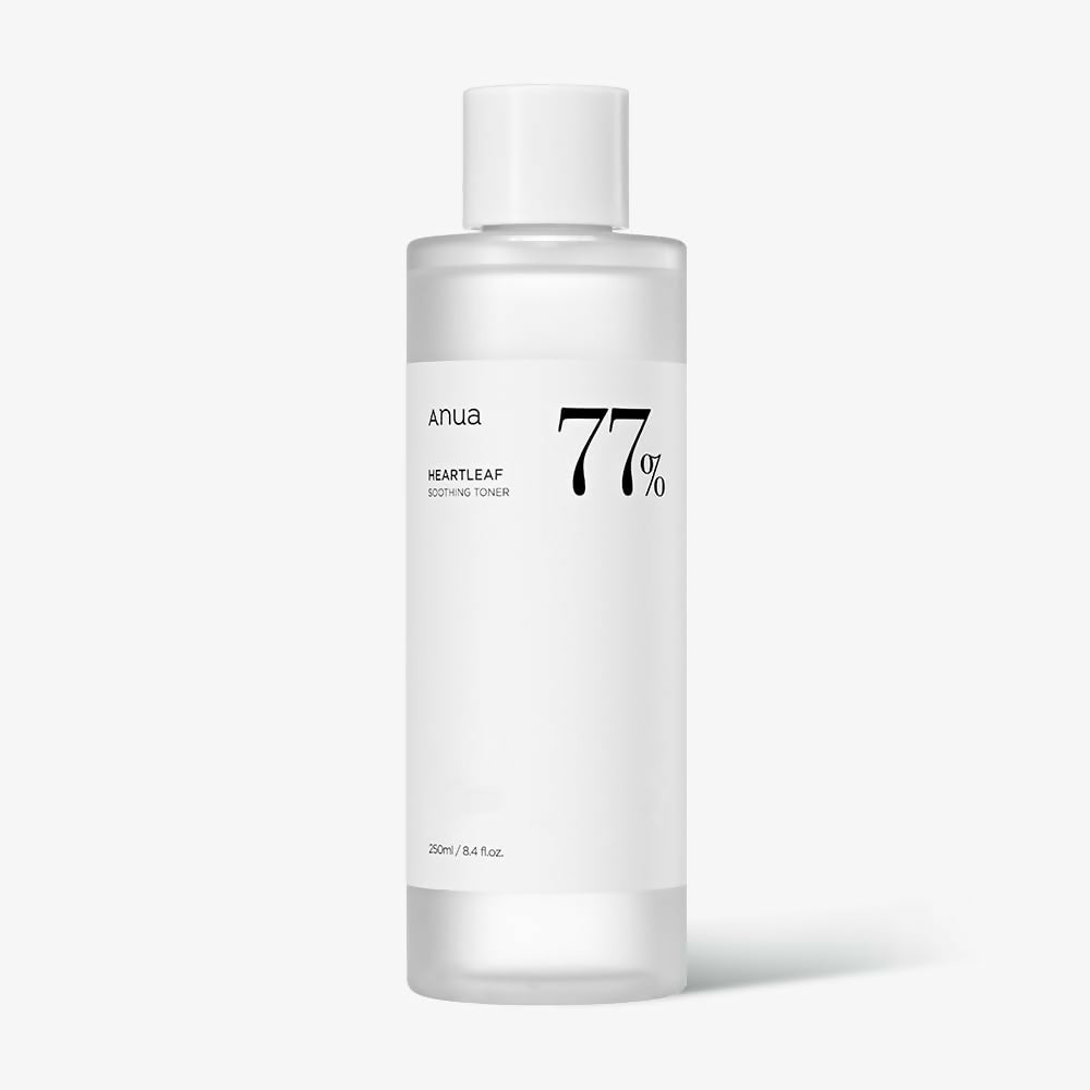 Anua Heartleaf 77% Soothing Toner - pH 5.5 Skin Trouble Care, Calming Skin, Refreshing, Purifying - Korean Skincare | Swadesiicart