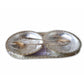 Silver Tray with Cups and Spoons