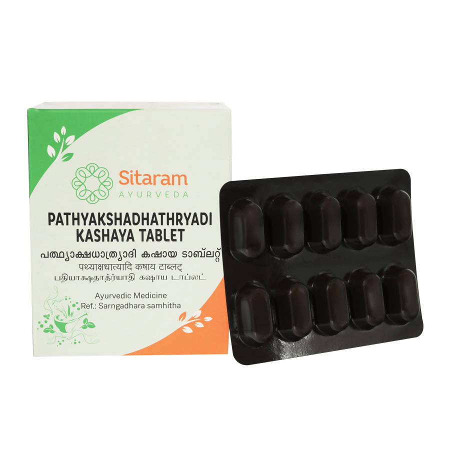 Sitaram Ayurveda Pathyakshadhatryadi Kashaya Tablet | Swadesiicart