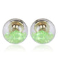 Trendoo Jewelry Gold Plated Stylish Fancy Party Wear Pink Studs