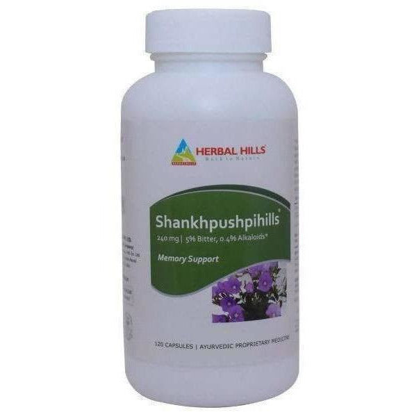 Herbal Hills Ayurveda Shankhpushpihills Capsules | Swadesiicart