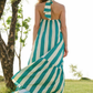 Aayaa Designer Printed Full Flared Gown - Multi Color
