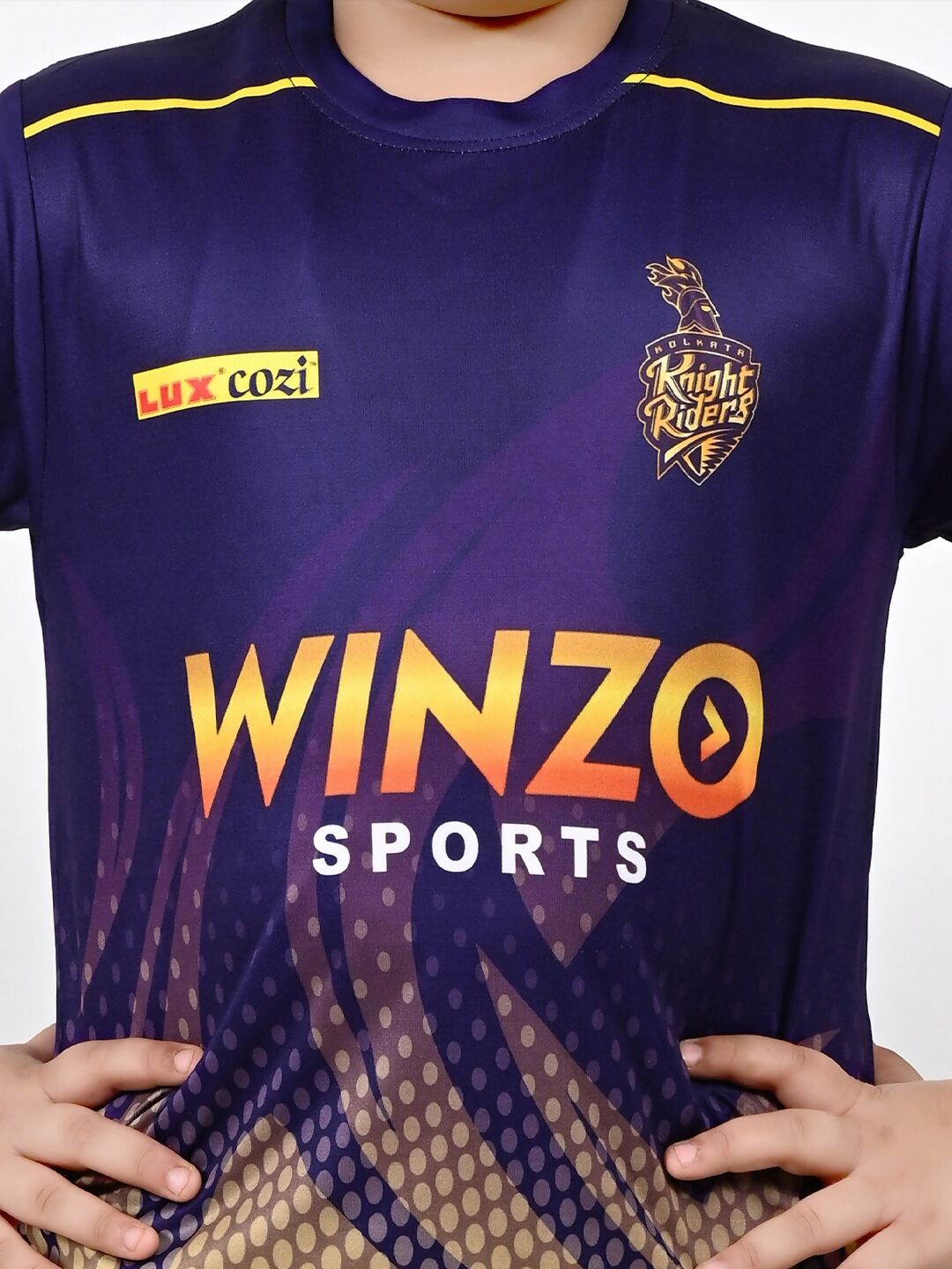 Baesd Boys Sports Round Neck Printed Cricket Jersey IPL, T20 T-shirt | Swadesiicart