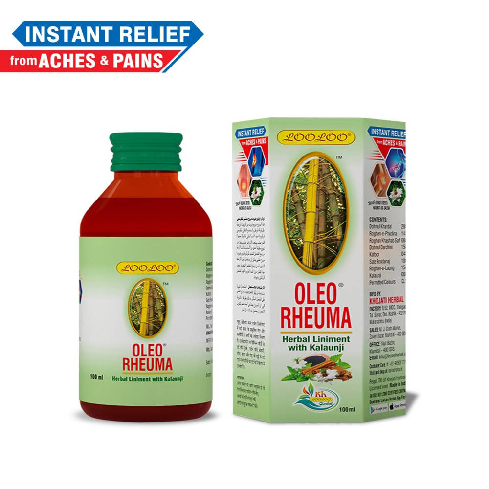 Looloo Oleo Rheuma Herbal Liniment with Kalonji - Swadesiicart