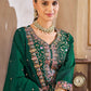 Anaita Green Vichitra Silk Readymade Suit with Embroidery & Lace Work