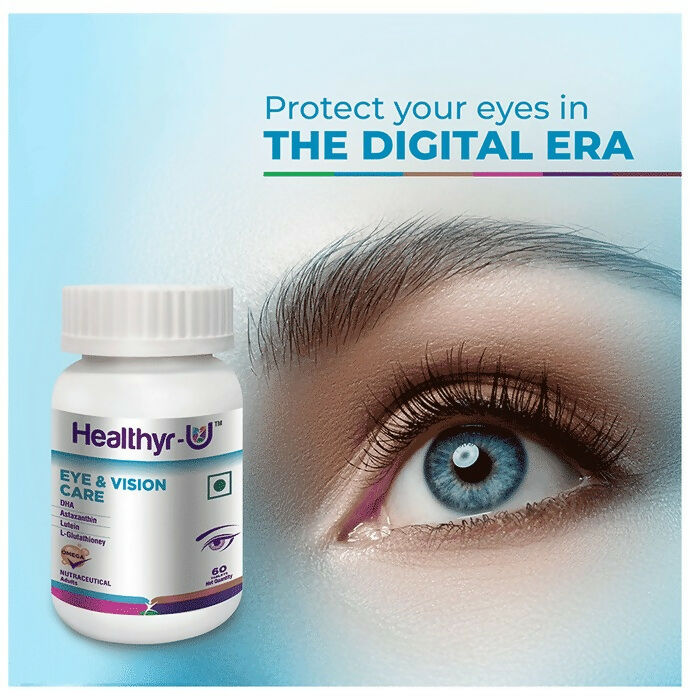 Healthyr-U Eye & Vision Care Tablets - Swadesiicart