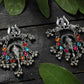 Mominos Fashion Johar Kamal Traditional Multi Kundan Ganesha Earrings - Mominos Fashion