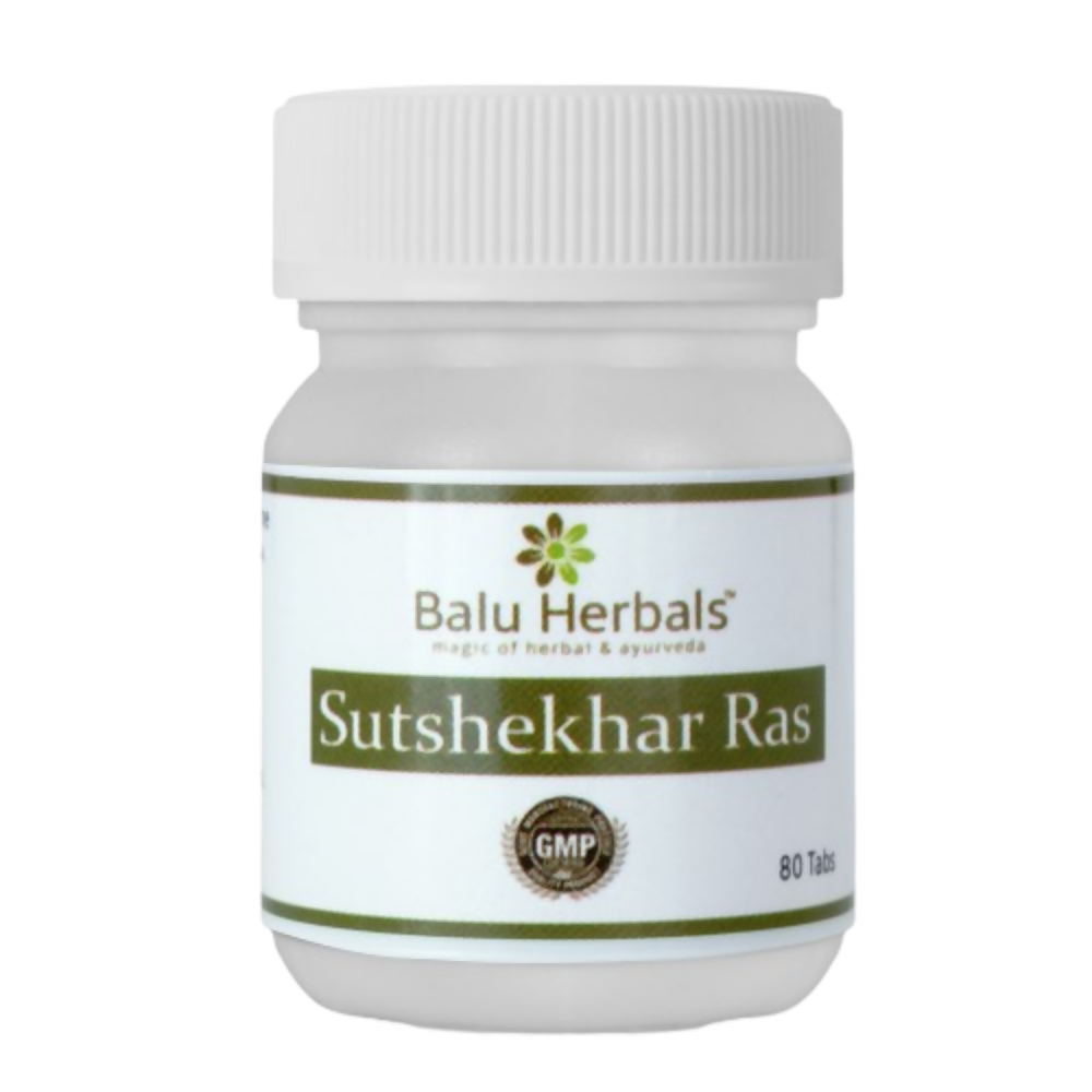 Balu Herbals Sutashekar Ras Tablets - Balu Herbals