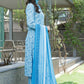 BulBul Fashionista Blue Cotton Kurta Set with Dupatta - Swadesiicart