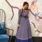 Aayaa Pure Ab Cotton Gown With Heavy Digital Print - Multi Color