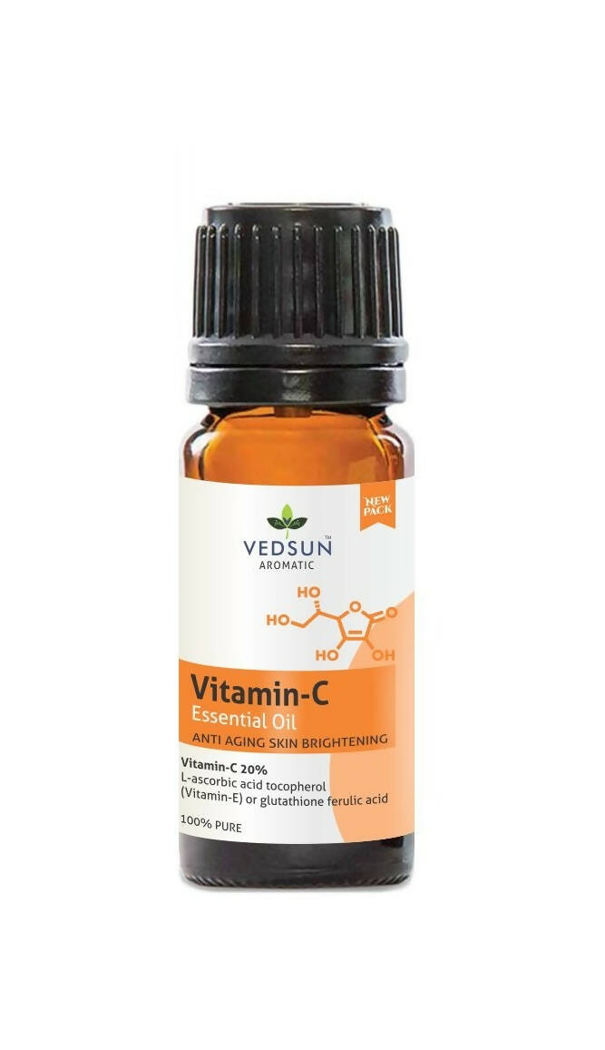 Vedsun Naturals Vitamin C Face Serum Anti Ageing Daily Glow for Men & Women - Swadesiicart