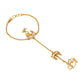 Ruby Raang Gold Chand Kundan Haath Phool | Swadesiicart