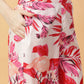 Joban Fashion Red Cotton Printed & Hand Work Co-ord Set - Swadesiicart