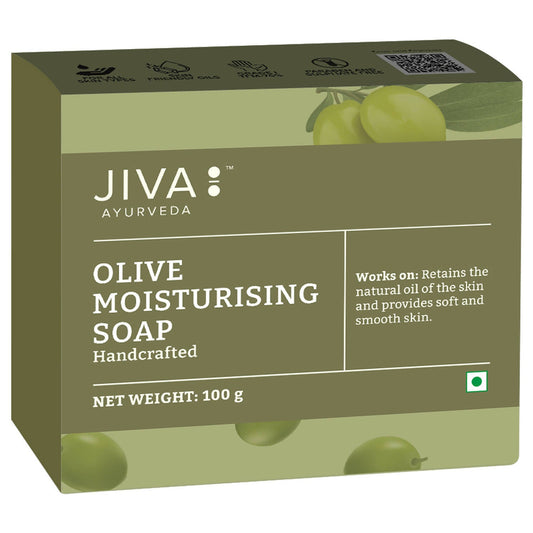 Jiva Ayurveda Olive Moisturising Soap - Jiva Ayurvedic