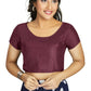 Aastha Fashion Women's Wine Art Silk Designer Festive Wear Readymade Blouse