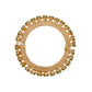 Kundan and Pearl Studded Bangle (Gold) - Ruby Raang - Swadesiicart