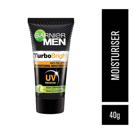 Garnier Men Turbo Bright Anti-Pollution Brightening Moisturizer - Swadesiicart