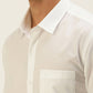 Ramraj Cotton Mens Full Sleeve White Shirt Plus Size - Minister Cotton | Swadesiicart