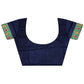 Joban Fashion Navy Blue Banarasi Soft Silk Woven Saree | Swadesiicart