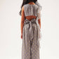Lil Drama Mehfil Grey Co-Ordinate Set For Girls - Swadesiicart