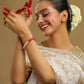 Ruby Raang Multi Traditional Bangle | Swadesiicart