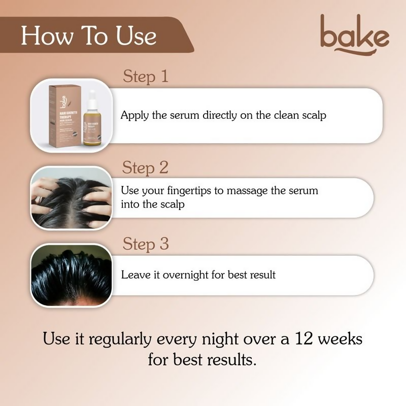 Bake Rosemary Oil Hair Growth Serum | Swadesiicart