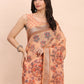 Shree Shyam Fashion Linen Cotton Orange Saree