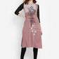 Ahalyaa Women Mauve Printed Straight Kurta | Swadesiicart