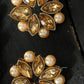 Mominos Fashion Johar Kamal Gold-Polished Brass Finish Kundan/Pearls Choker For Women (Golden) | Swadesiicart