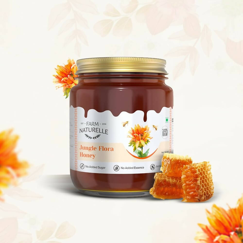 Farm Naturelle Jungle Flora Honey - Swadesiicart