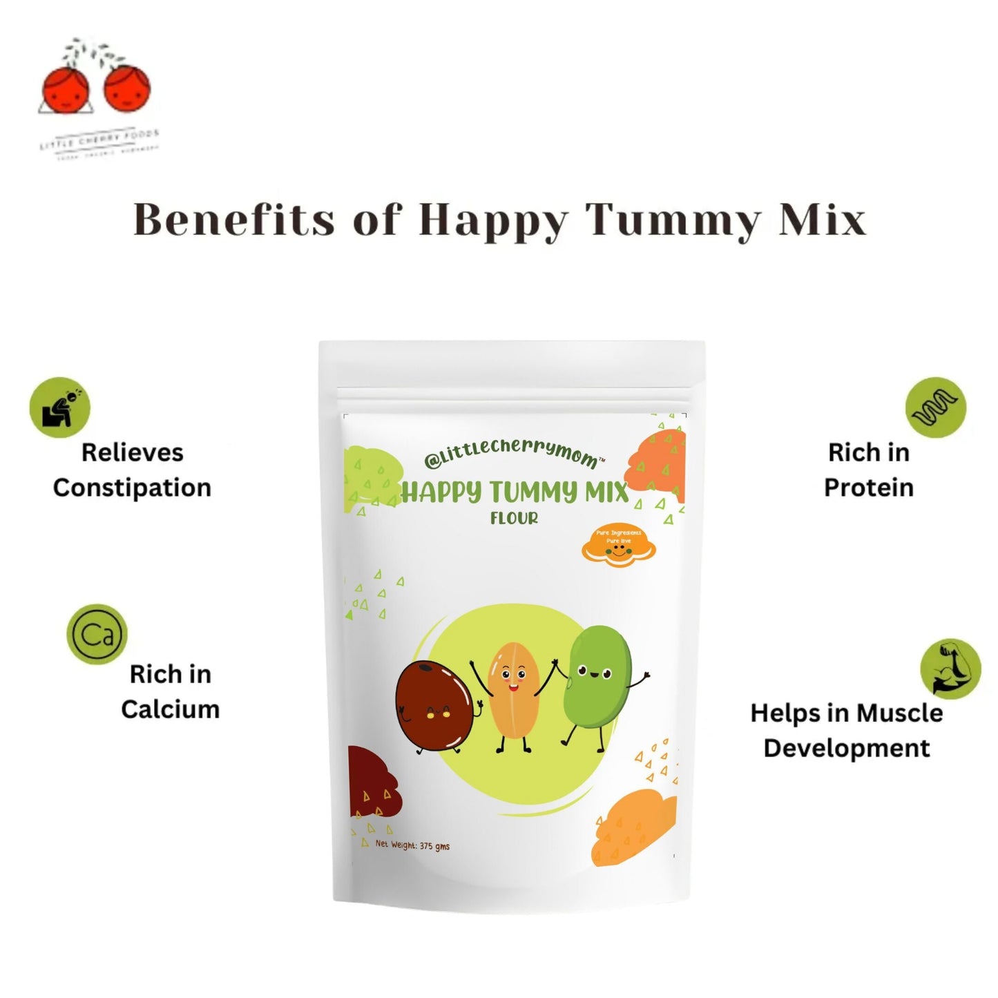 Littlecherrymom Happy Tummy Mix | Swadesiicart