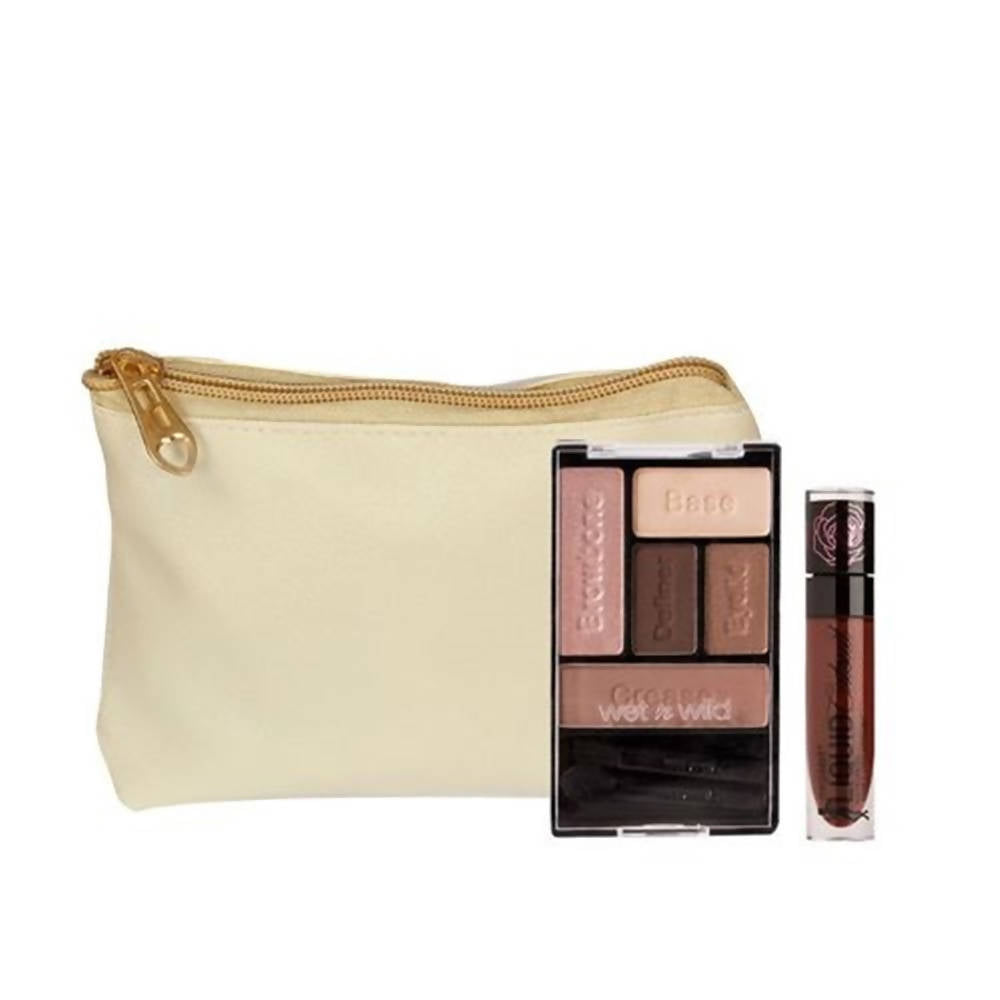 Wet n Wild Eyeshadow And Lipstick Combo - Swadesiicart