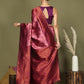 Shree Shyam Fashion Lichi Silk Light Pink Saree