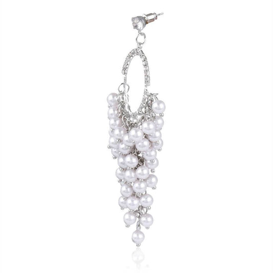 Trendoo Jewelry Silver Diamonds Beautiful Drops | Swadesiicart