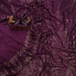 Arfa Fashion House Wine Georgette Sequince Saree