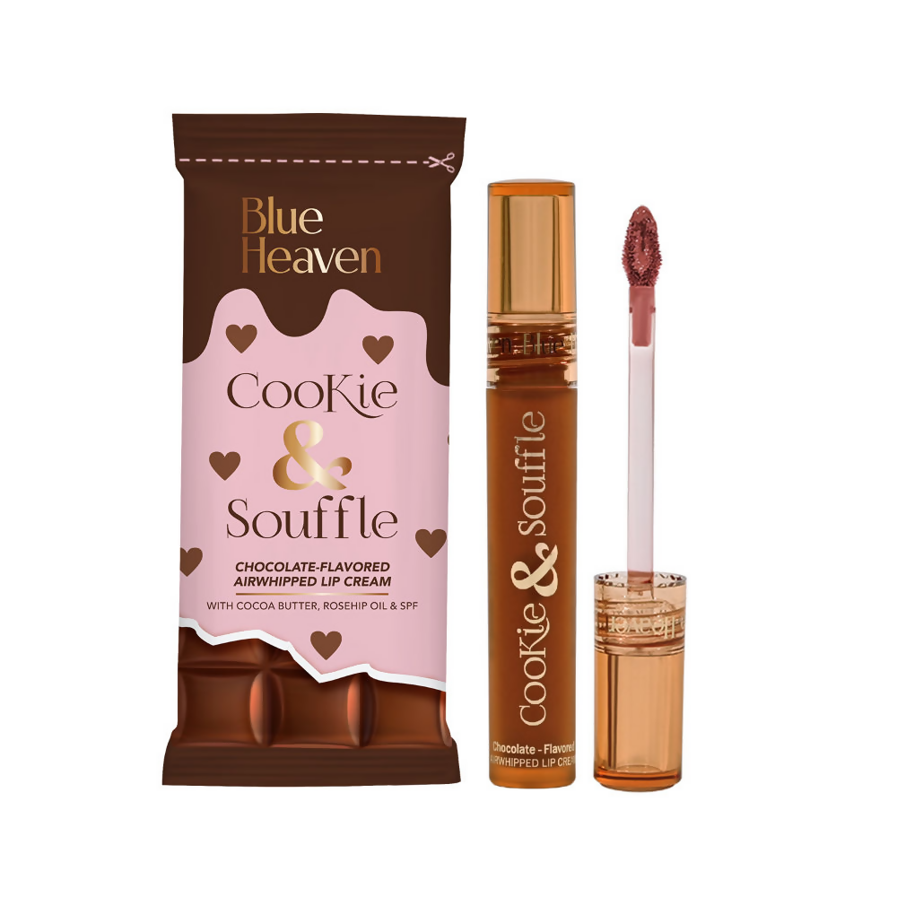 Blue Heaven Cookie & Souffle Liquid Matte Lipstick - Nutty Crush