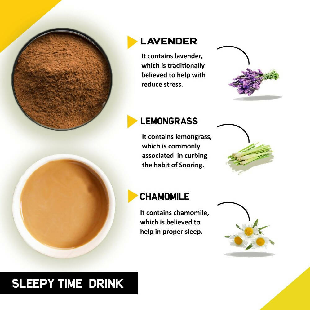 Just Vedic Sleepy Time Drink Mix - Swadesiicart