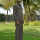 Azure Brown Shacket by Hilo Design