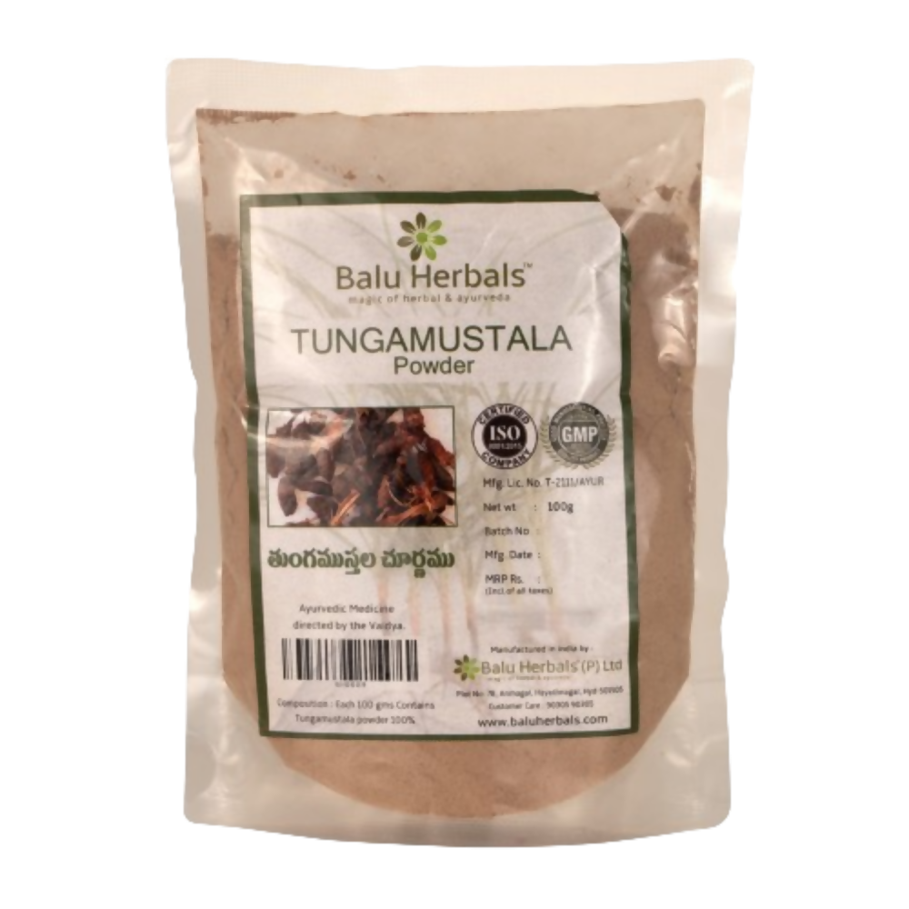Balu Herbals Nut Grass (Tunga Musthala) Powder - Balu Herbals